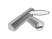 開(kāi)槽錐端緊定螺釘 ASME B18.6.2