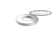 鋼結(jié)構(gòu)用高強度單倒角墊圈 JIS B1186